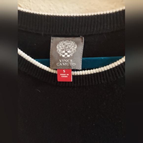 Vince Camuto Fit and Flare Ruffle Sleeve Sweater Dress, Size S - Picture 5 of 10